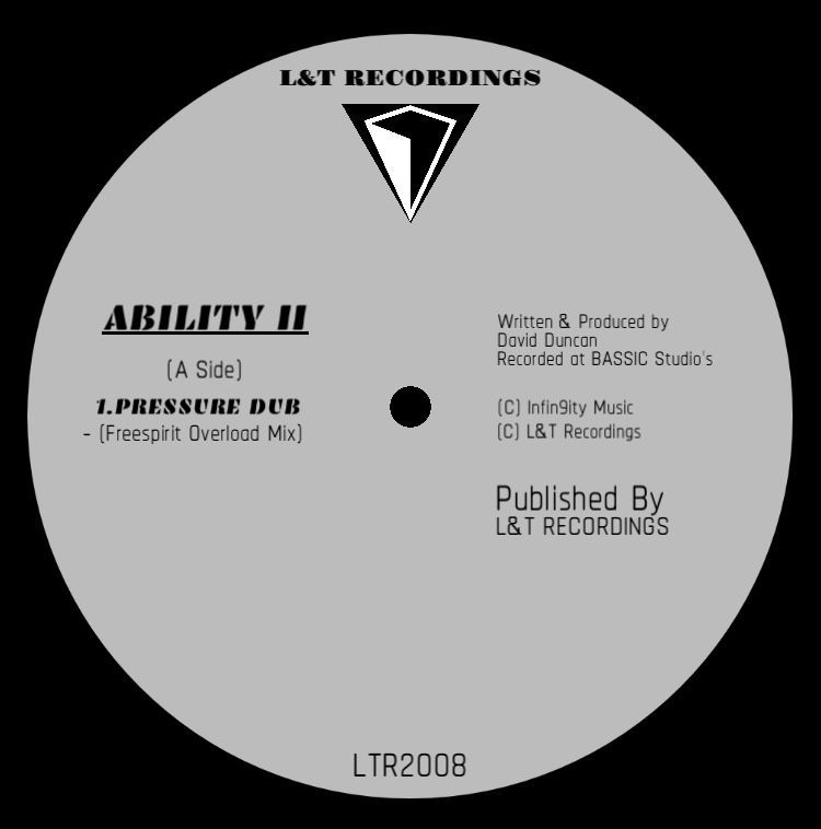 Free spirit overload mix, Ability II, Pressure dub, L&T recordings, Infin9ityMusic
