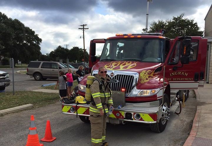 Ingram Volunteer Fire Department in Ingram Texas