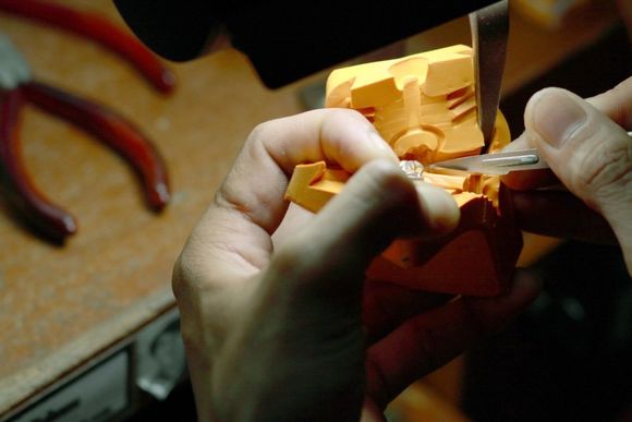 creazione di uno stampo in gomma