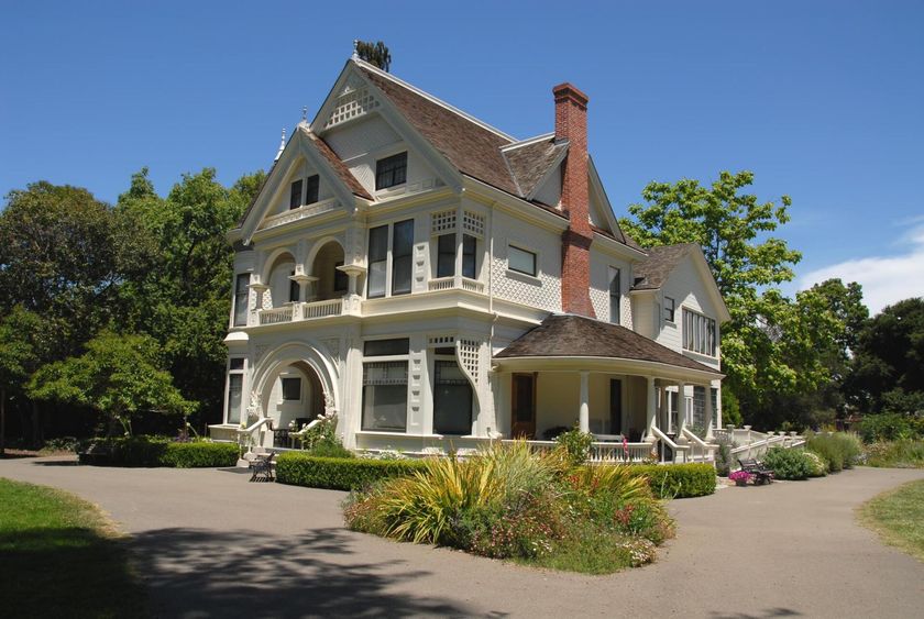big house with driveway