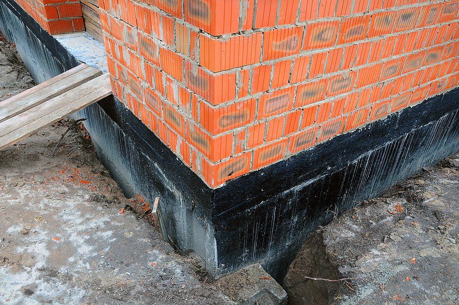 house concrete support under repair