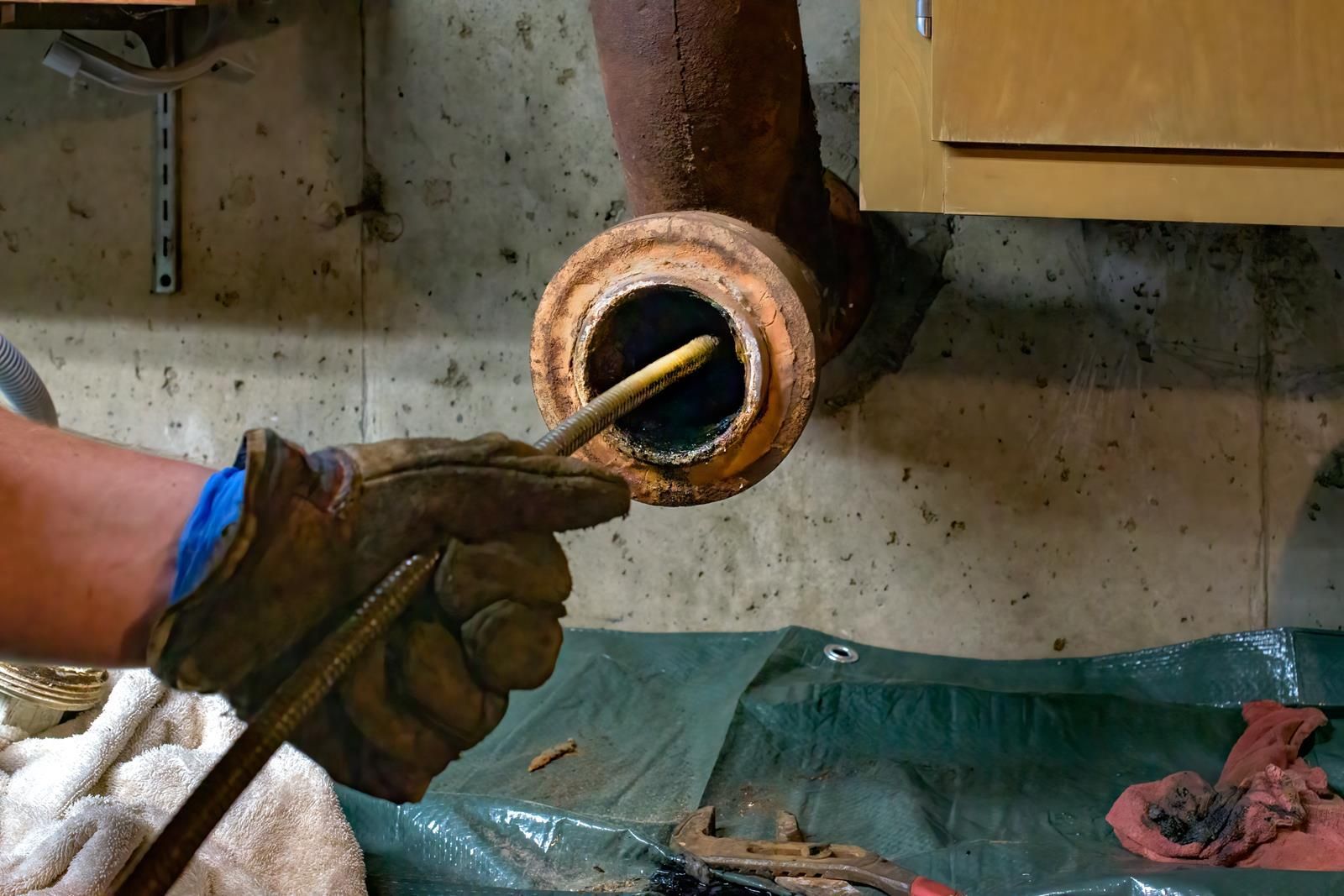 An image of Drain Cleaning in Huntsville, TX