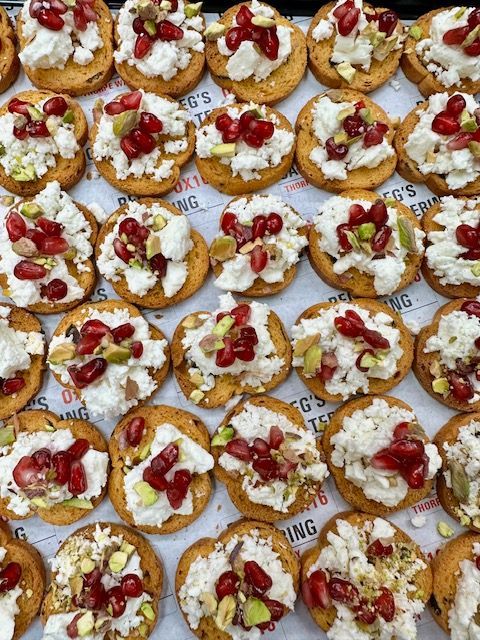 canapés Reg's Catering Banbury