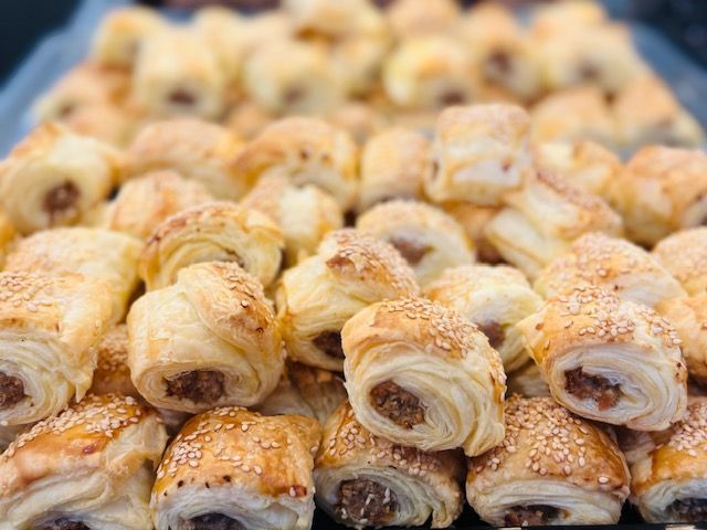 home made sausage rolls  finger buffets Salads fork buffets office lunches Catering Banbury