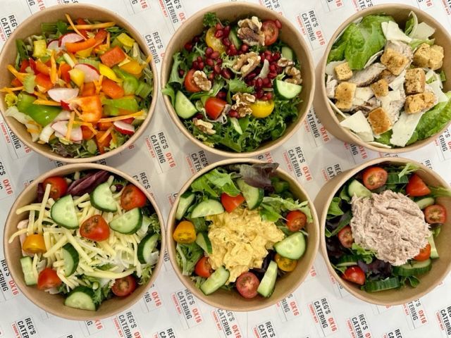 salad bowls Reg's Catering Banbury
