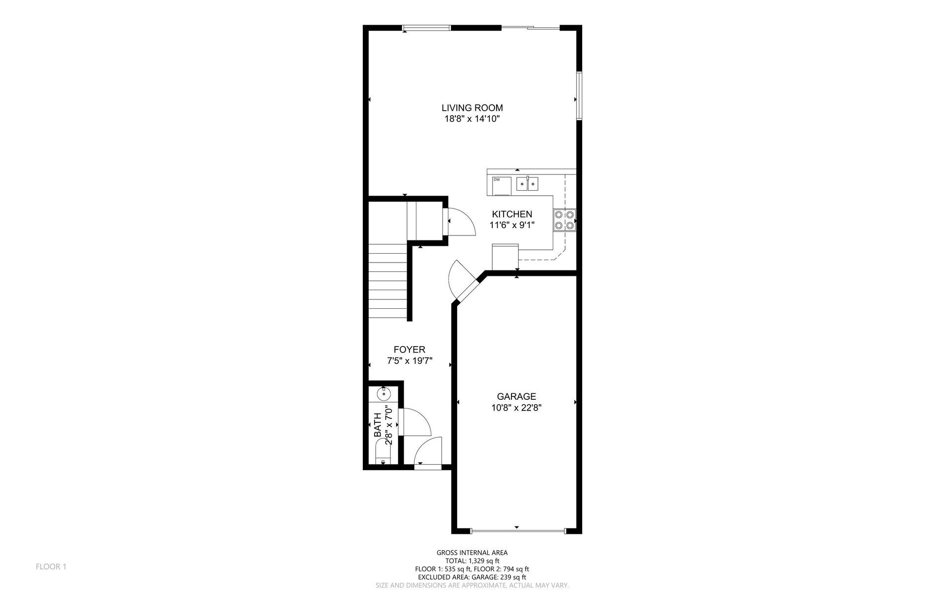 Fruitvale Duplexes 1 bedroom