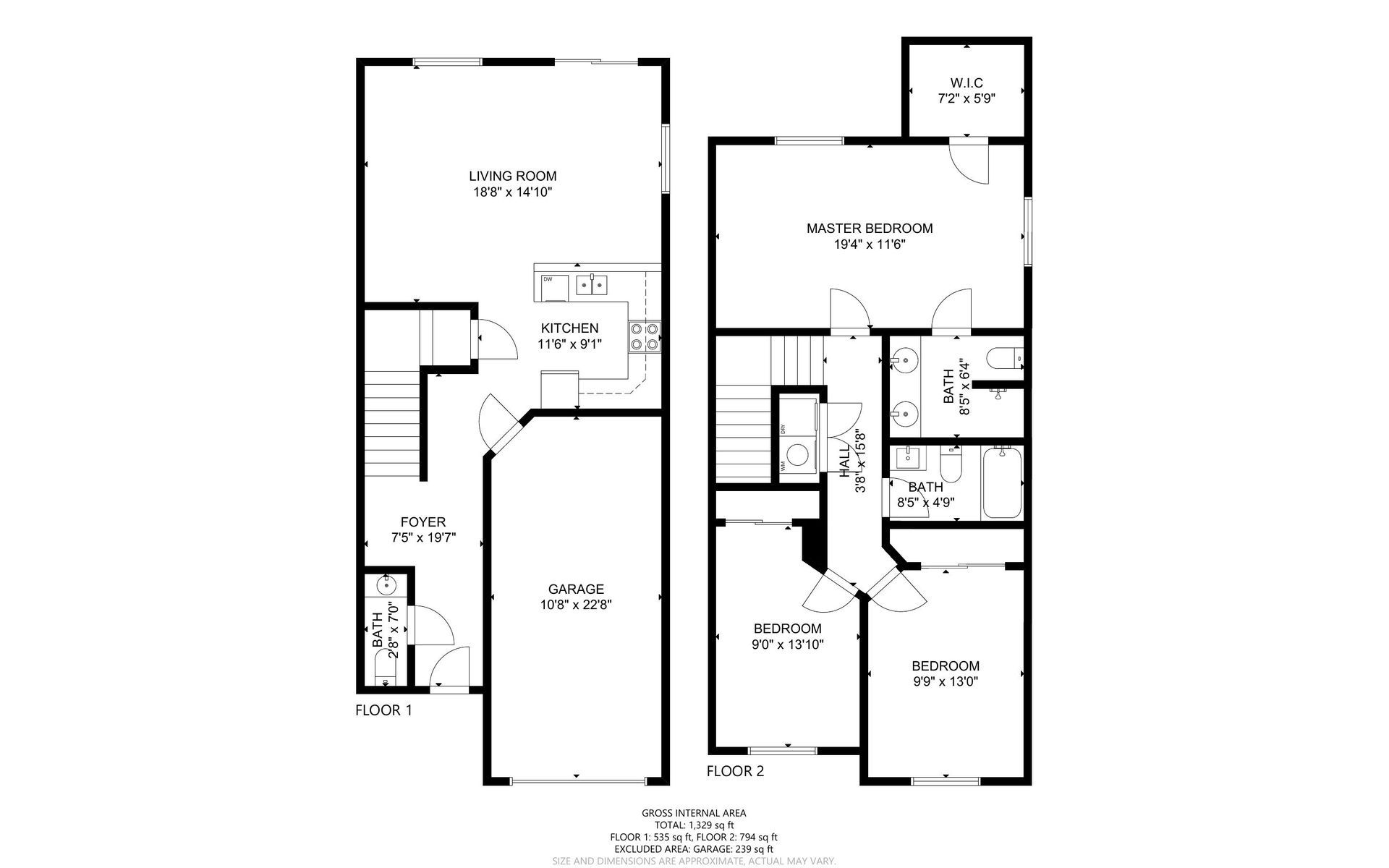 Fruitvale Duplexes 3 bedroom