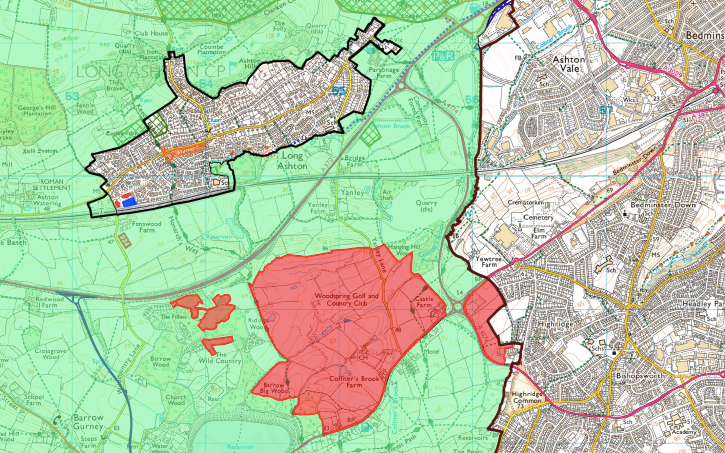 North Somerset local plan Long Ashton