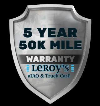 Warranty shield | Leroy's Auto & Truck Care