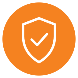 Stylized orange and purple “C” logo with concentric curved lines