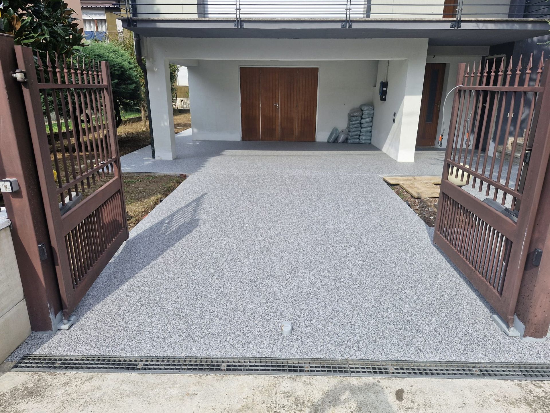 pavimenti drenanti in ciottoli
