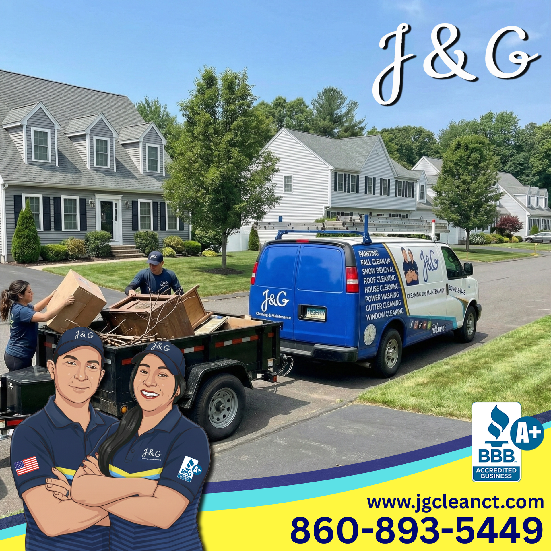 Trusted local cleaning and power washing company serving the West Hartford CT  community