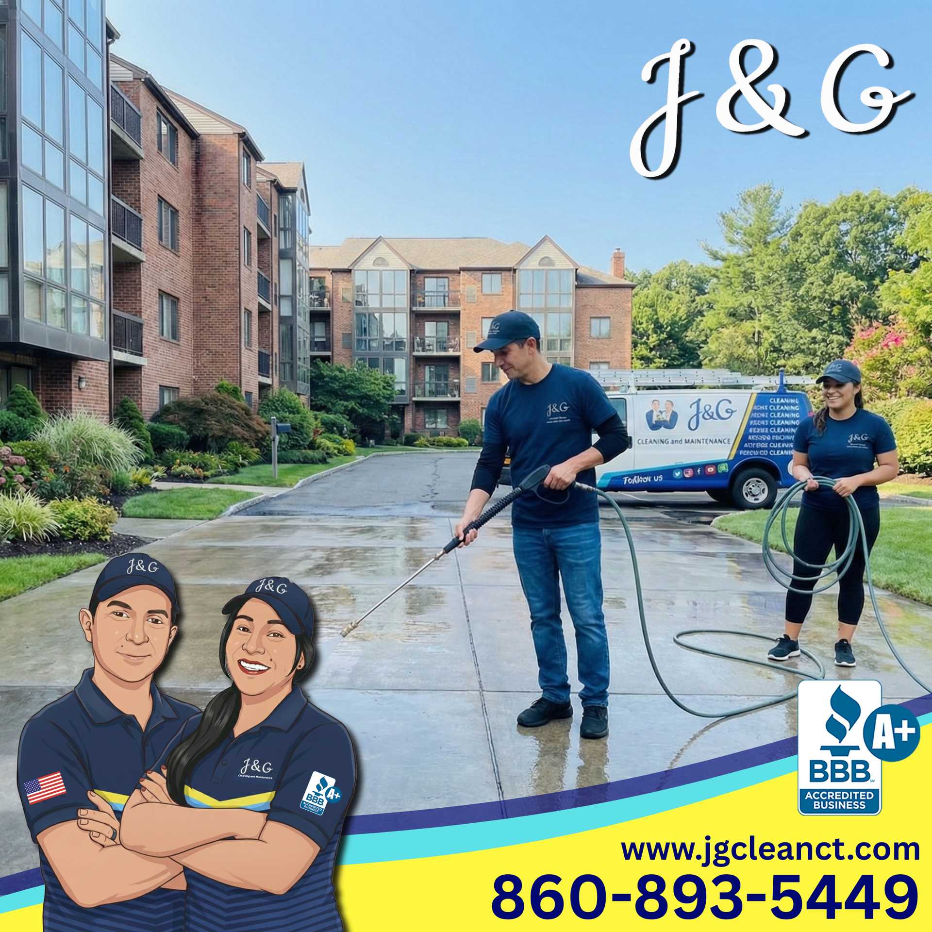 Local house cleaning, gutter cleaning and power washing services in West Hartford CT 