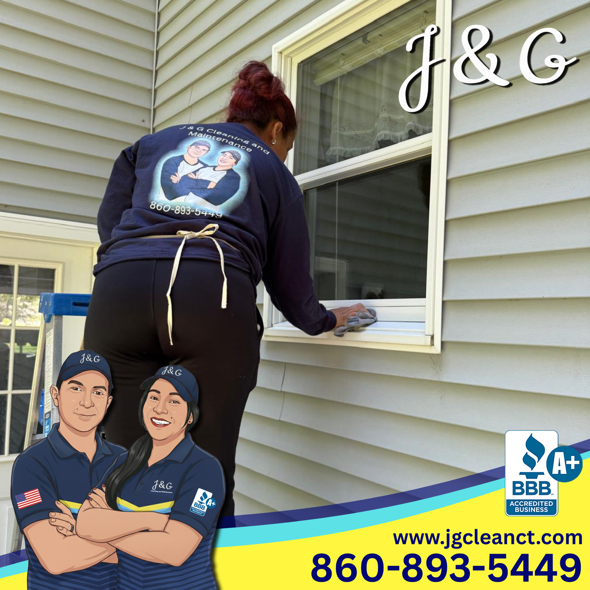 Residential house cleaning service in Newington CT professional house cleaning team preparing home in newington ct