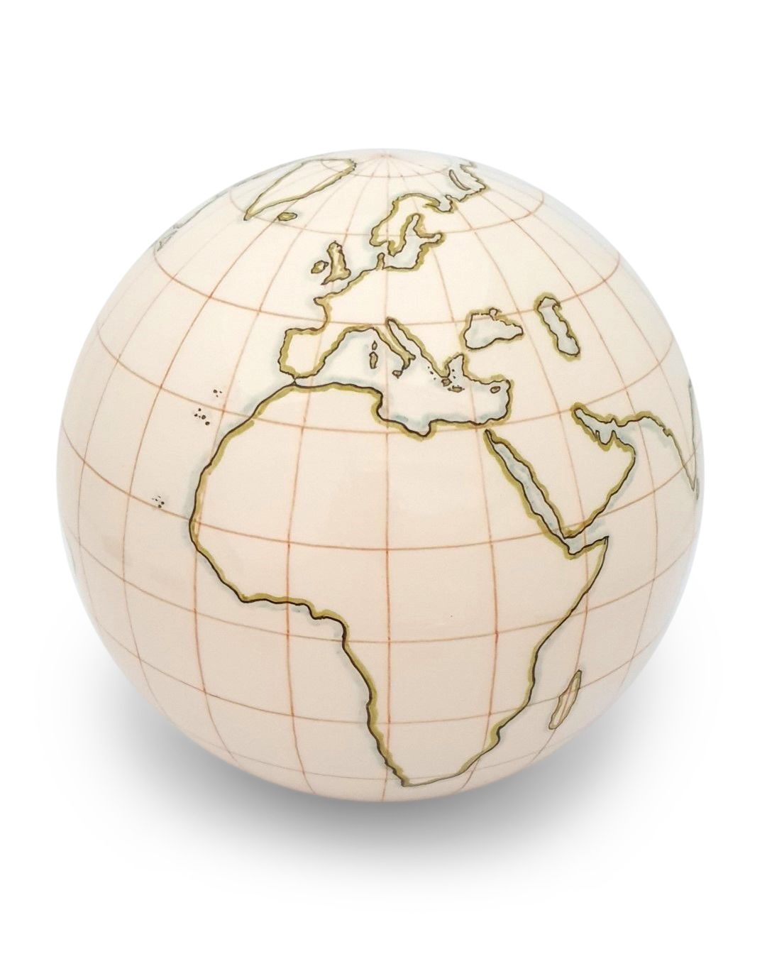 Urn Globe - wereldbol
