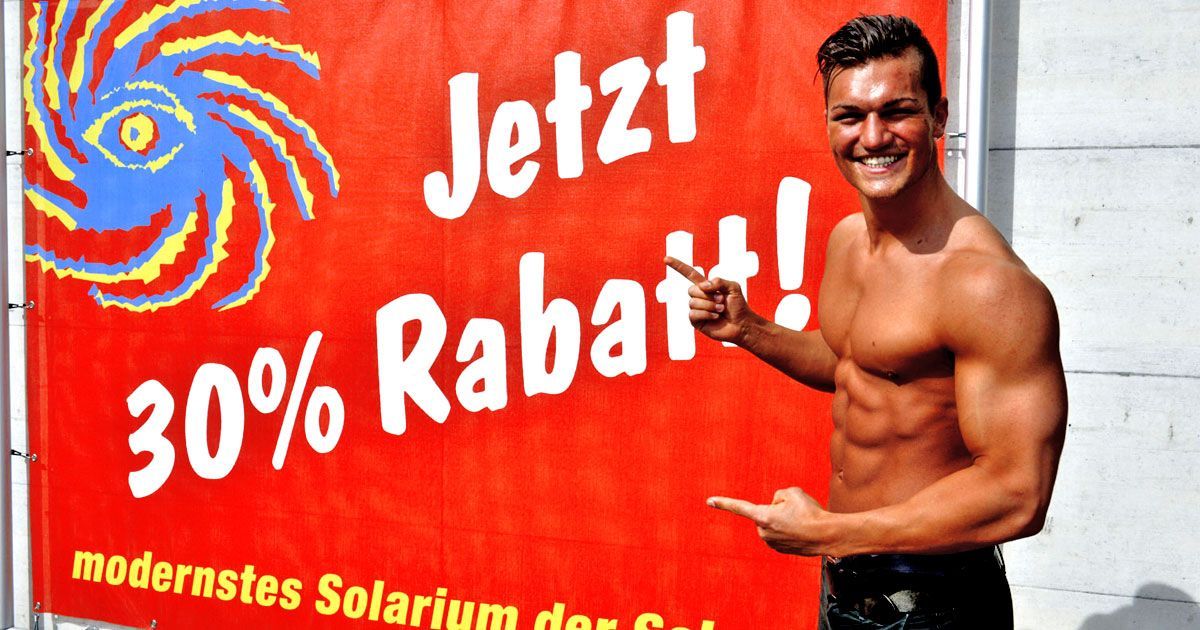SunWorld Solarium Zürich 30% Aktion Solarium Abo Vitamin D Collagen