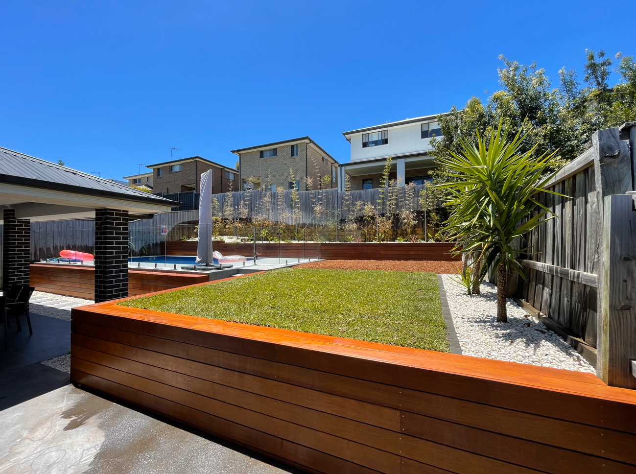 Modern Landscape Creations Latest Project in North Kellyville