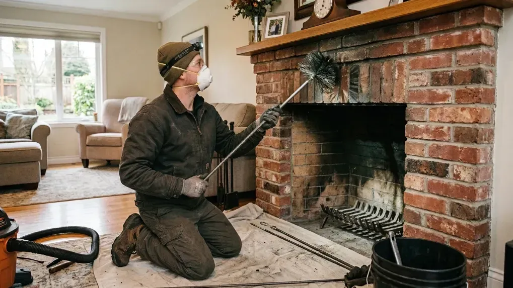 Chimney sweep