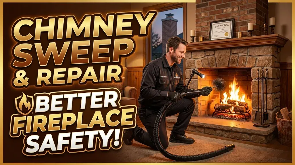 Chimney Sweep and Repair for Better Fireplace Safety
