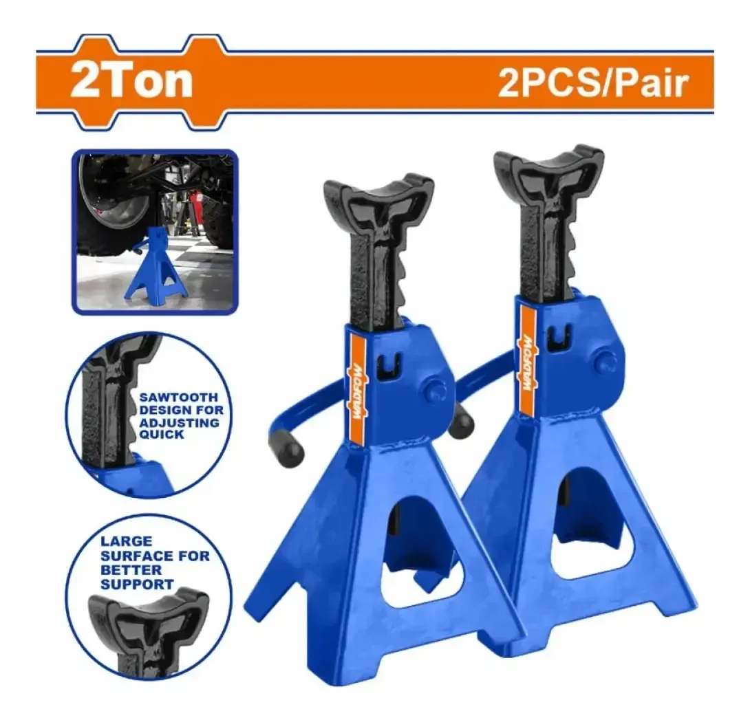 Caballetes Soporte Tripode Auto 2tn X2un Reforzado Wadfow