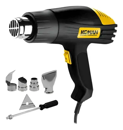 Pistola de calor 2000w-2 boquillas KONAN