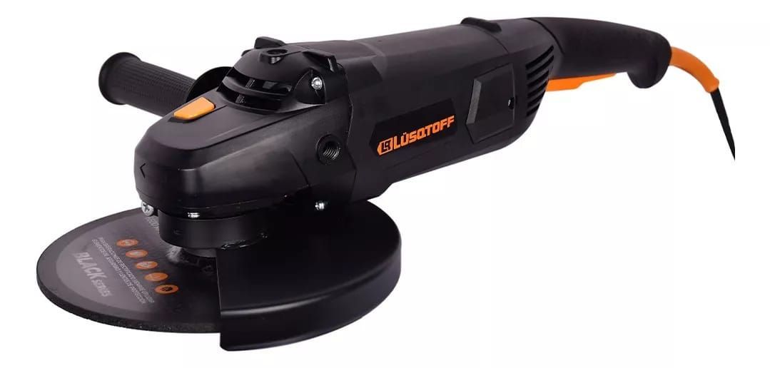 Amoladora Lusqtoff Black Series 2200w 230mm 50 Hz Angular