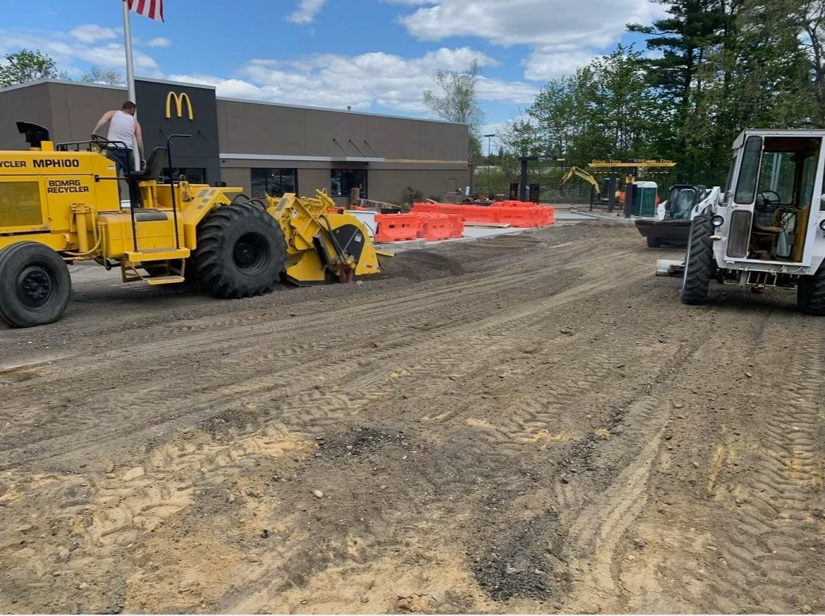 Commercial Paving — Newport, NH — Asphalt Worx