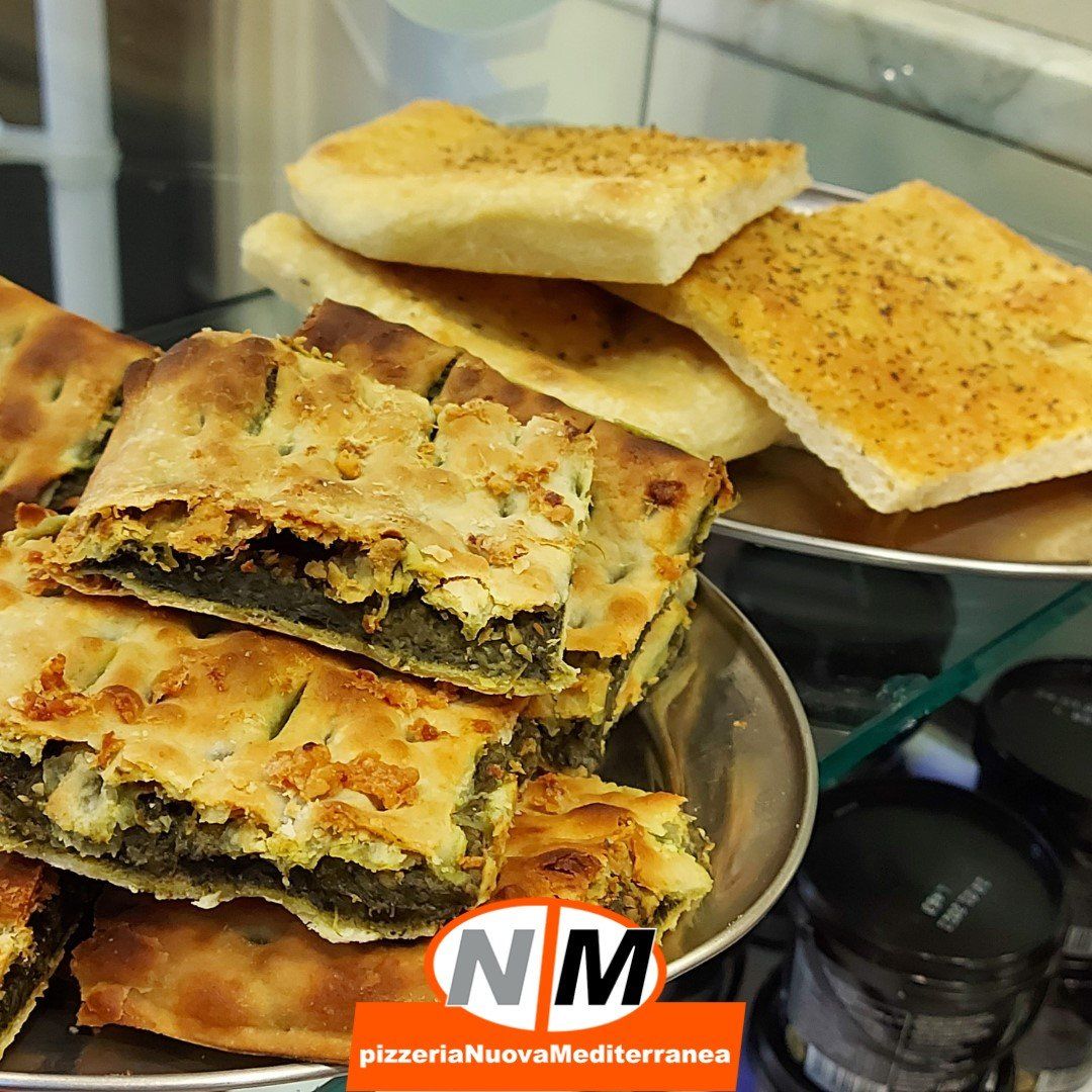 Simple, stuffed focaccia