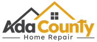 AdaCounty Home Repair logo in black, gold, and gray with a house roof icon