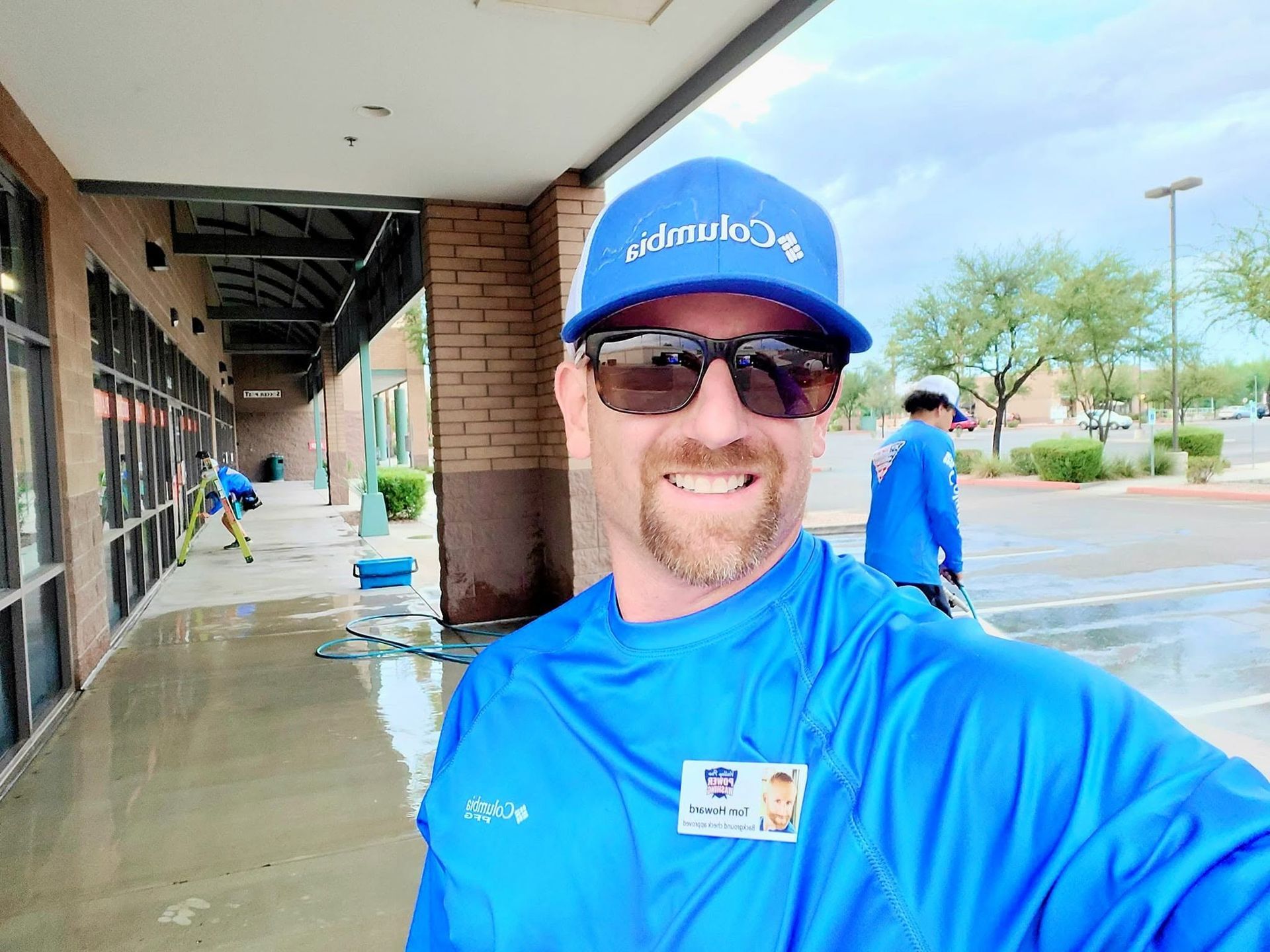 Thomas Howard, owner of Valley Pro Power Wash in Phoenix, AZ