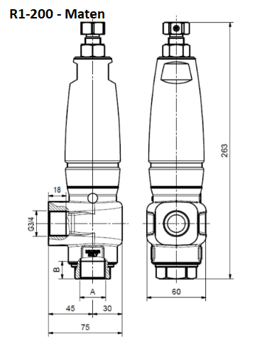 R1-200 - Maten