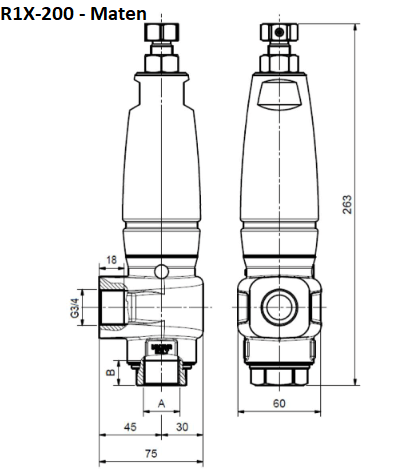 R1X-200 - Maten