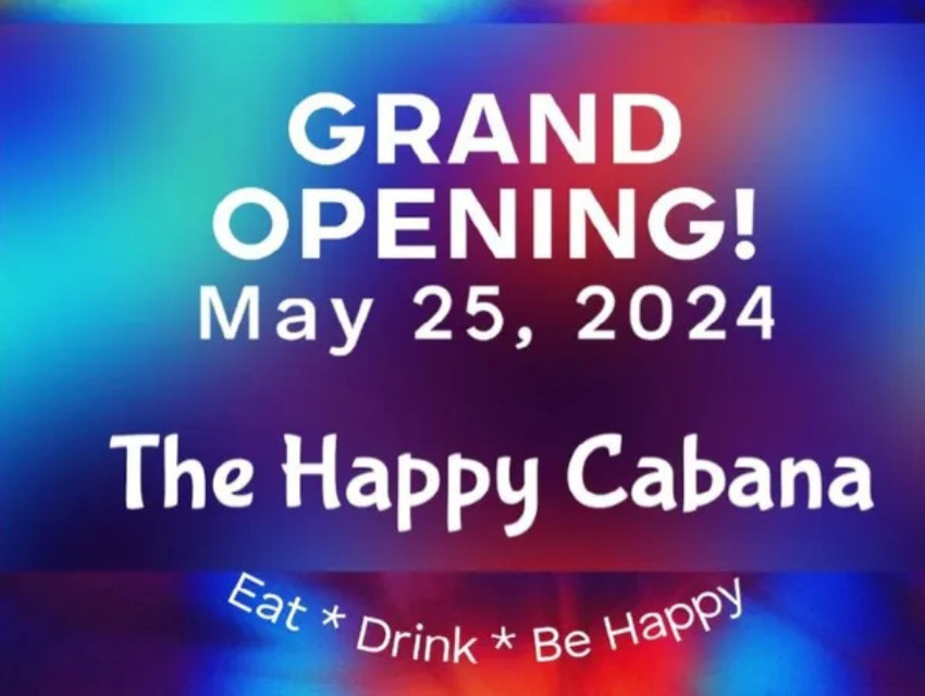 Grand opening announcement for