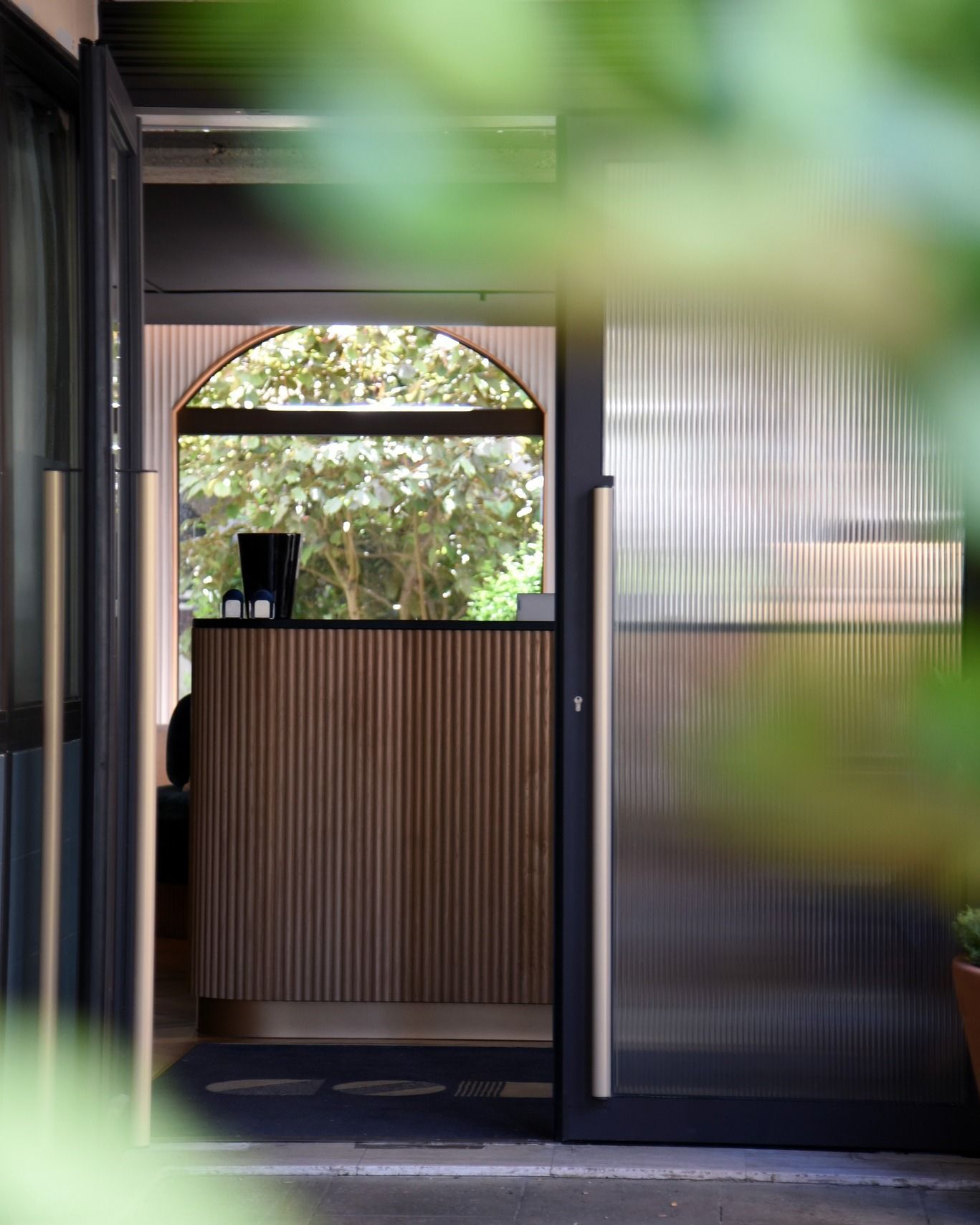Une porte sur mesure