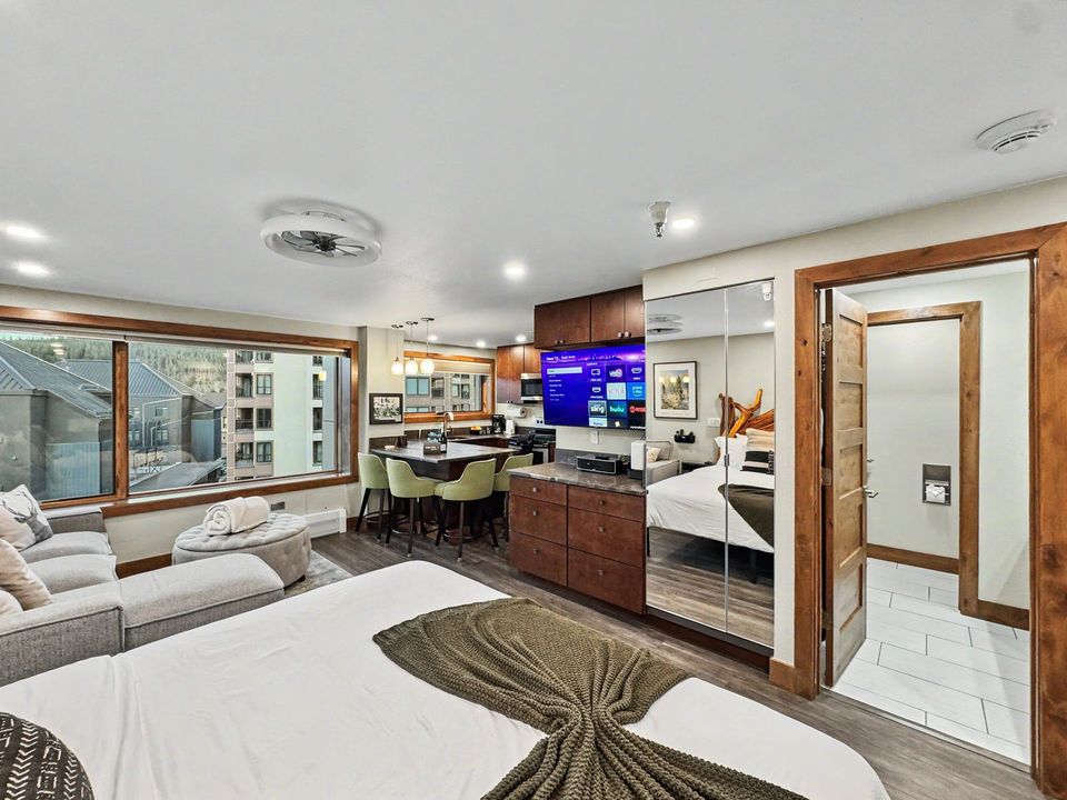 Ski in ski out vacation rental near Main Street Breckenridge