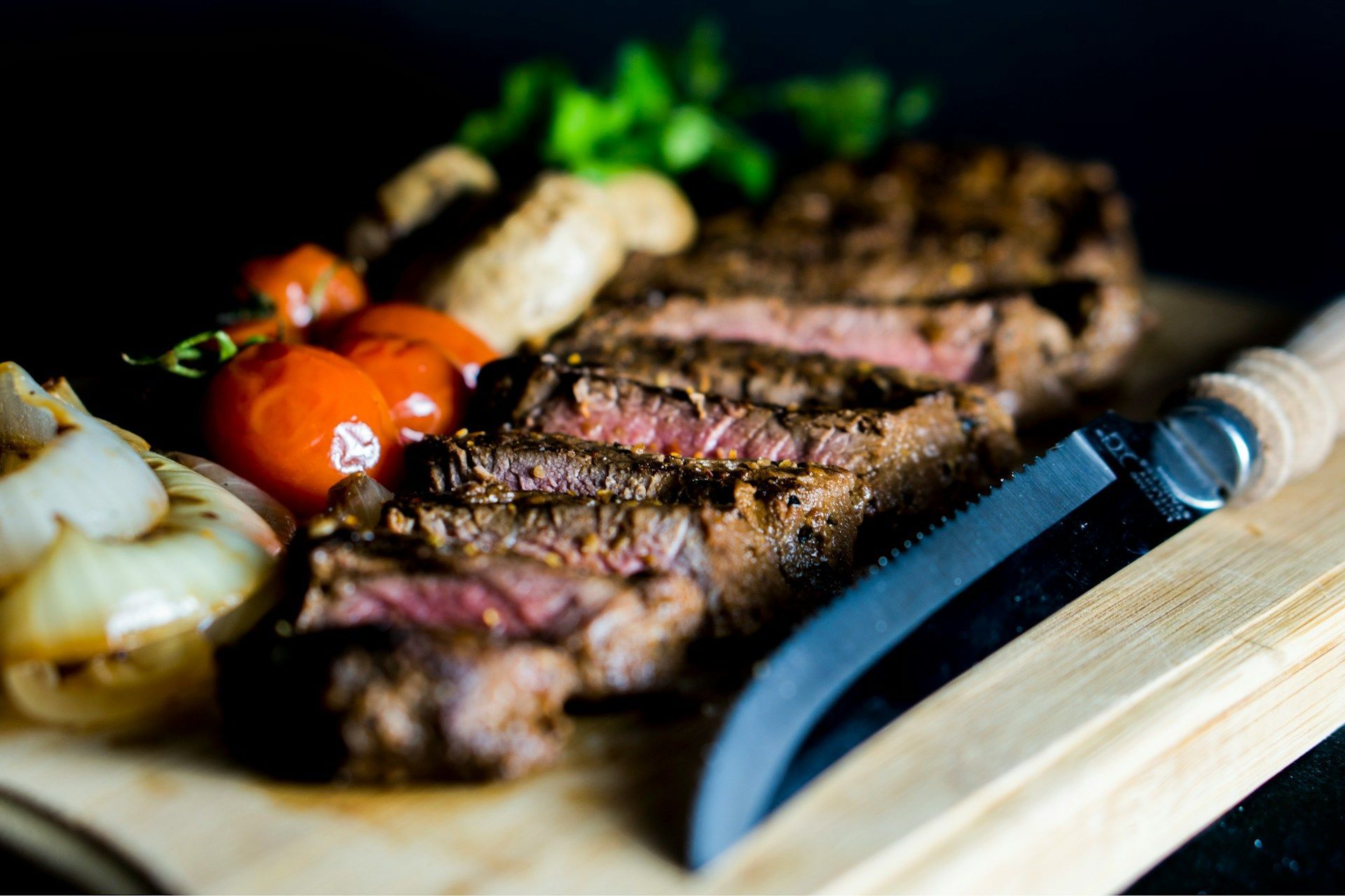 Grilled Steaks / Newfane Vermont