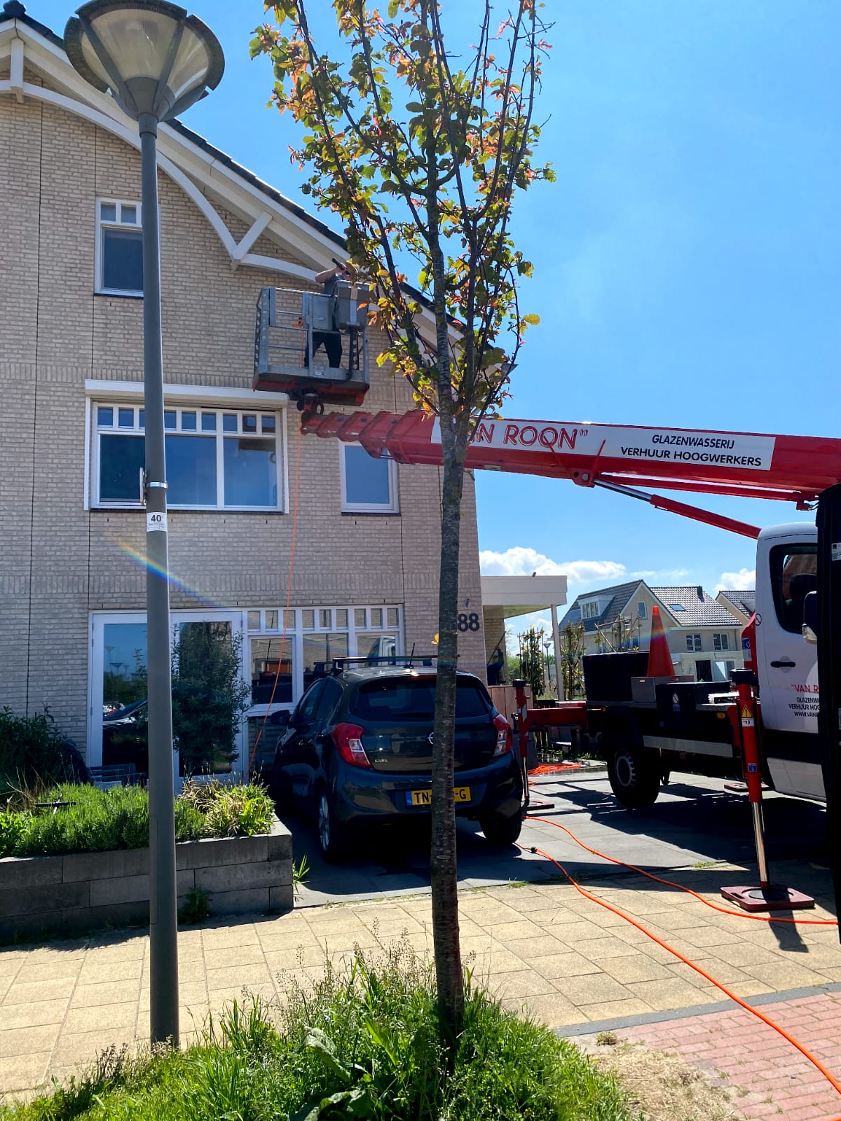 dakgoten reiniging en schoongemaakt
