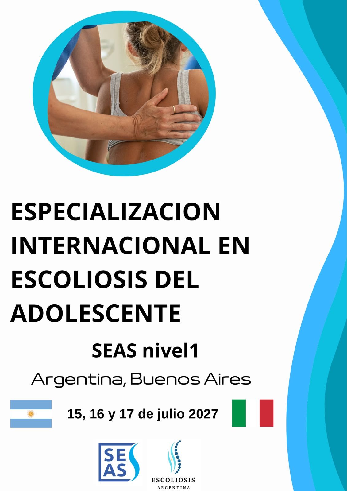 Curso SEAS 1 Buenos Aires 2027 Especialización en Escoliosis