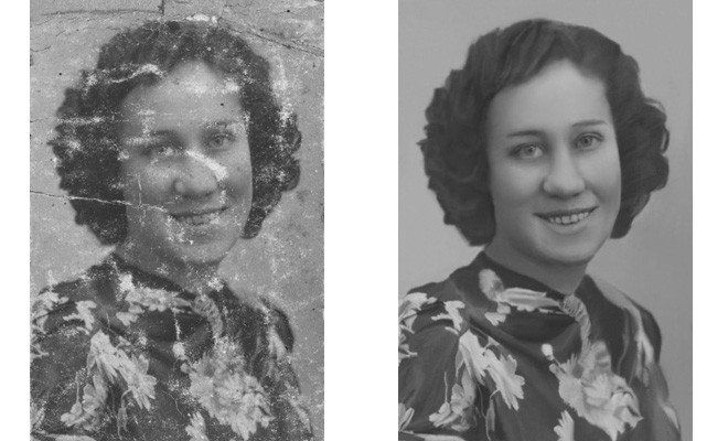 Restoration photo example 6