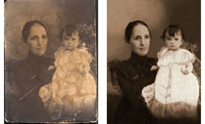 Restoration photo example 9