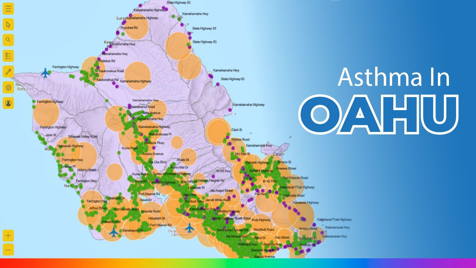 Asthma rates in Hawaii are among the highest in the U.S. because most of our electric grid is powered by dirty diesel fuel.