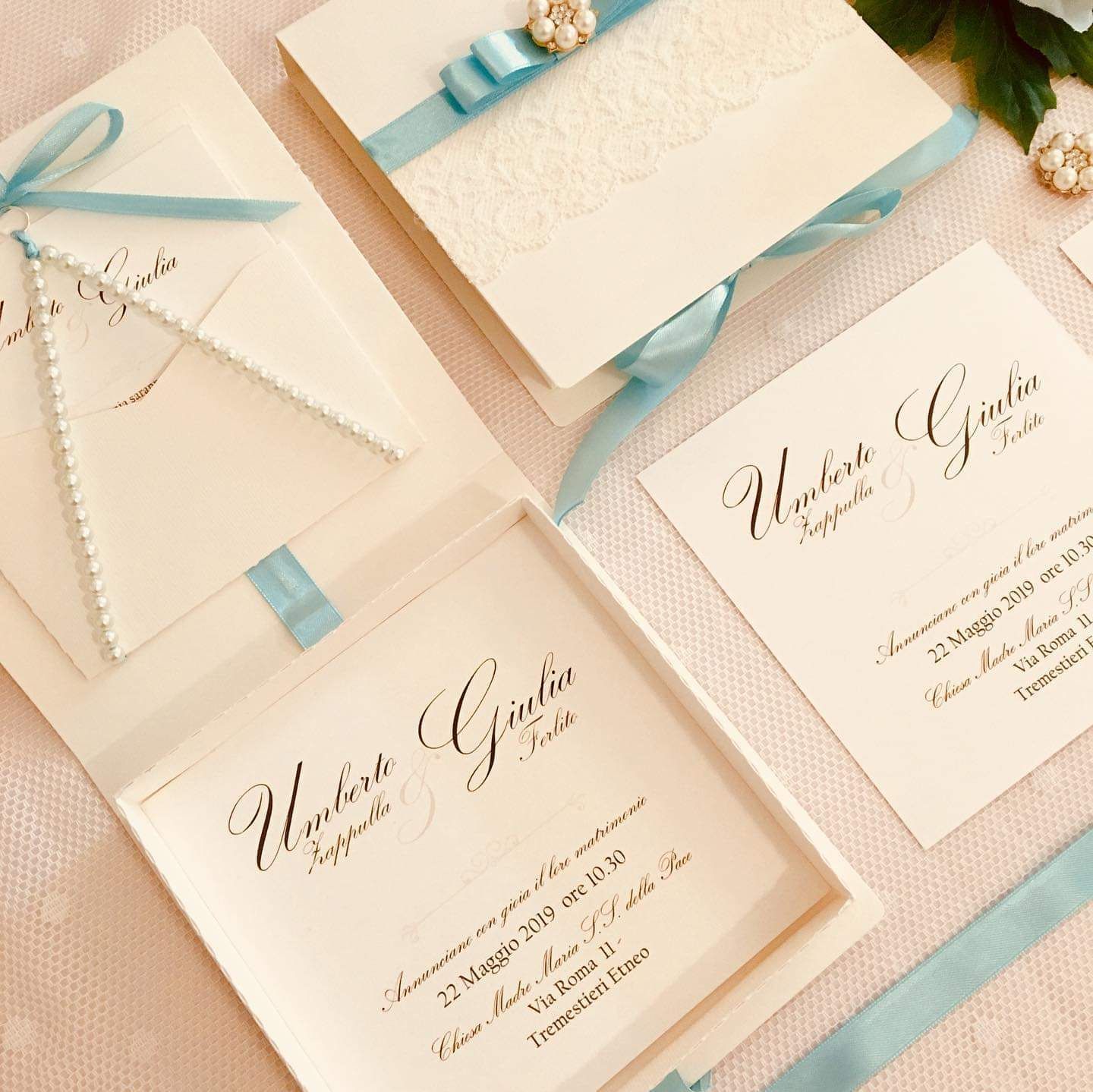 set inviti matrimonio