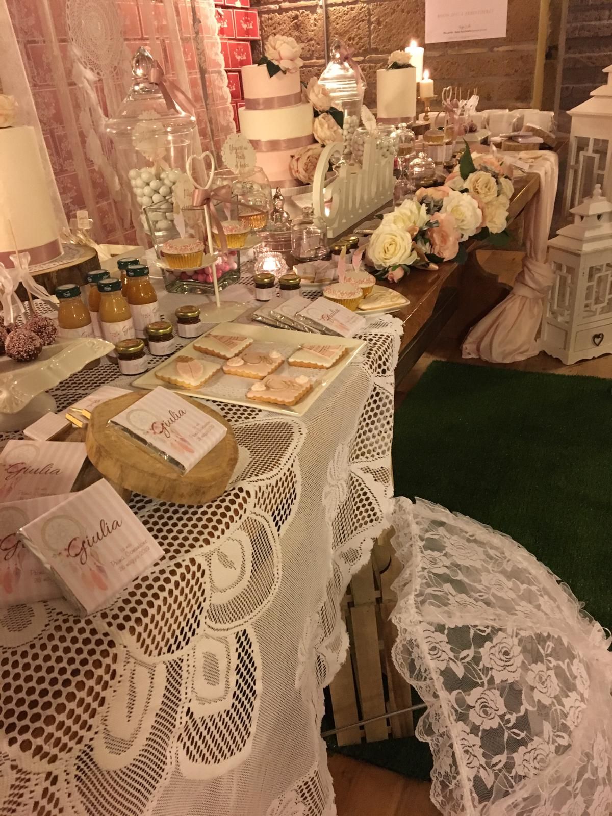 allestimento tavolo comunione