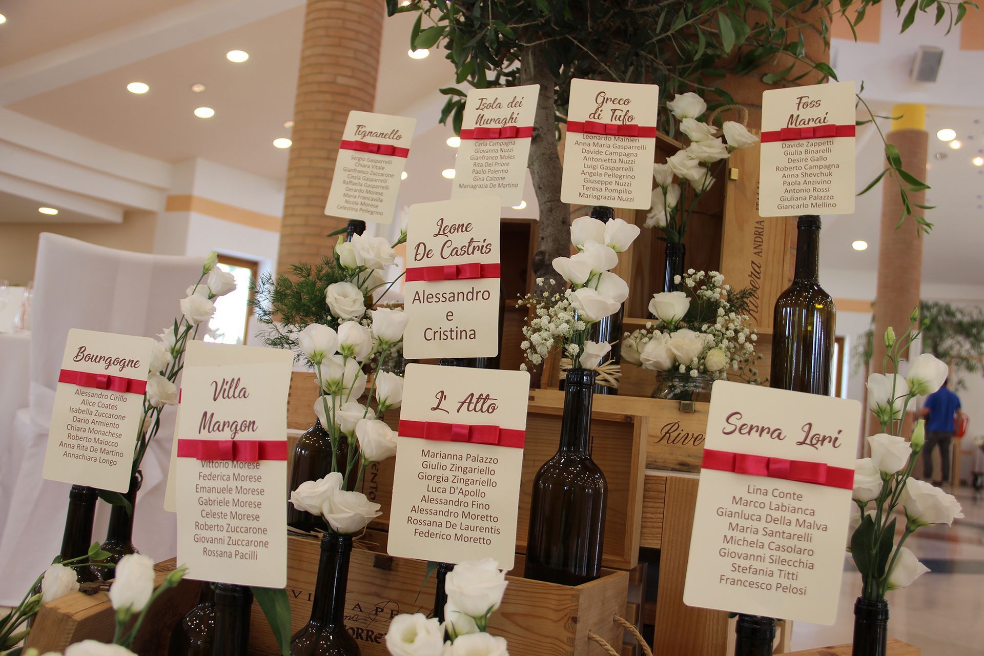 tableau de mariage