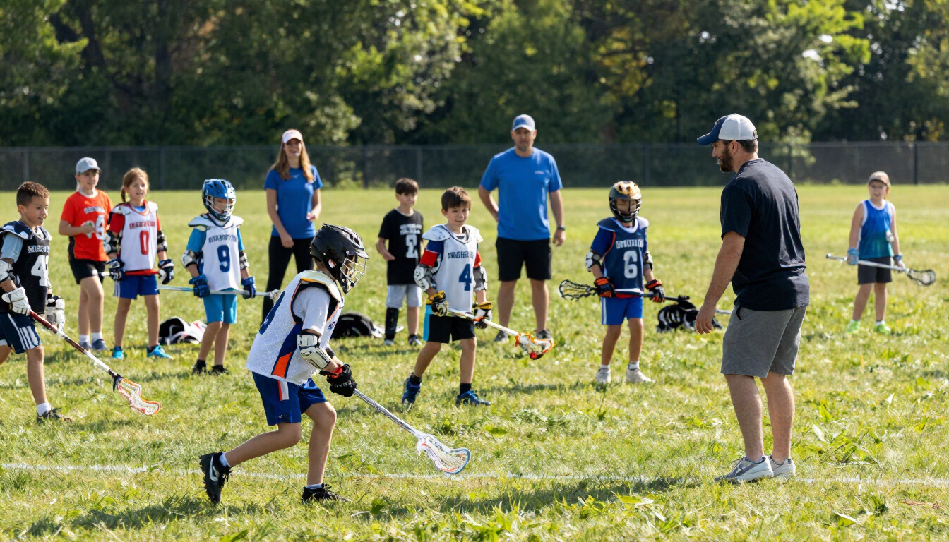 Kids try lacrosse for free in Dillsburg with Northern York Youth Lacrosse