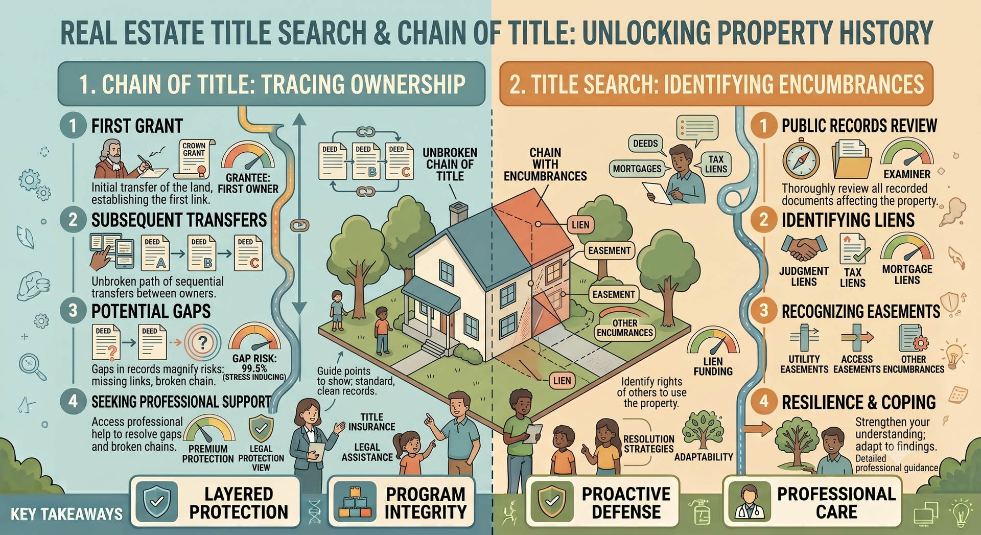 title examination process for refinance title problems NY