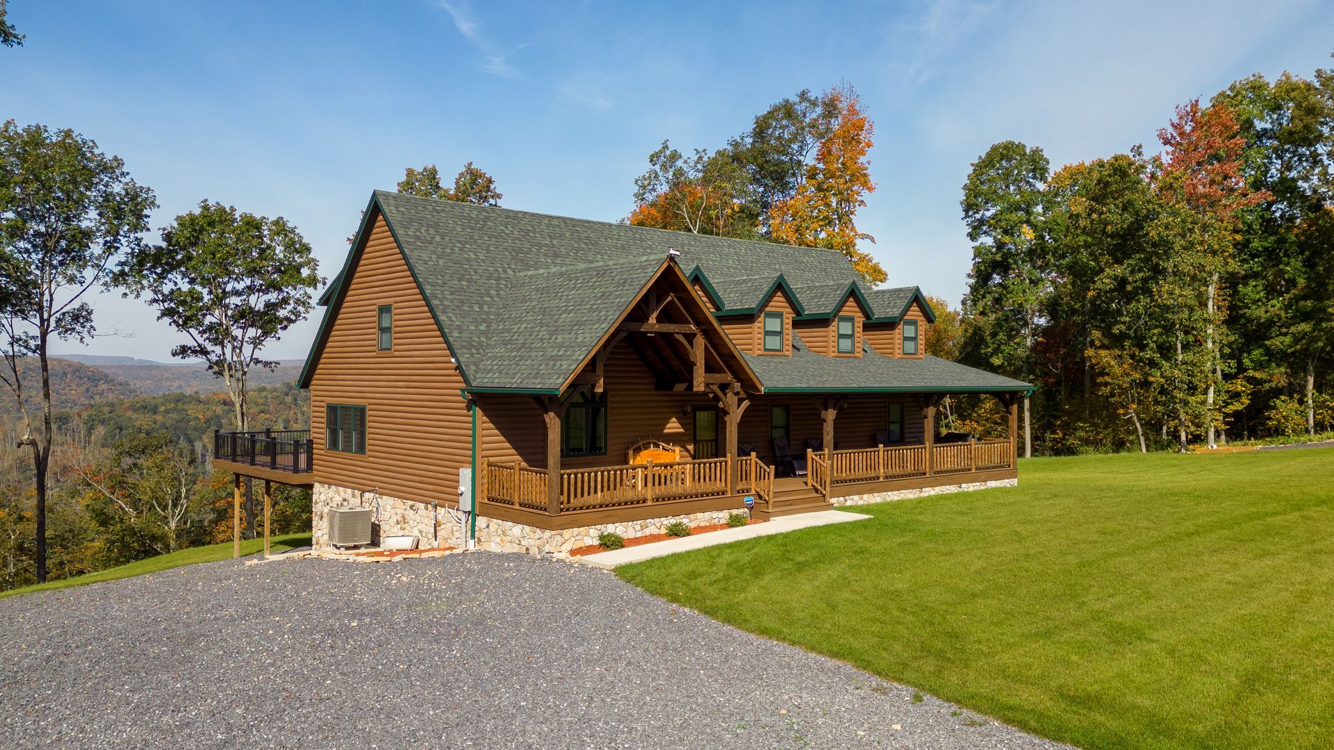 log cabin builder in state college 