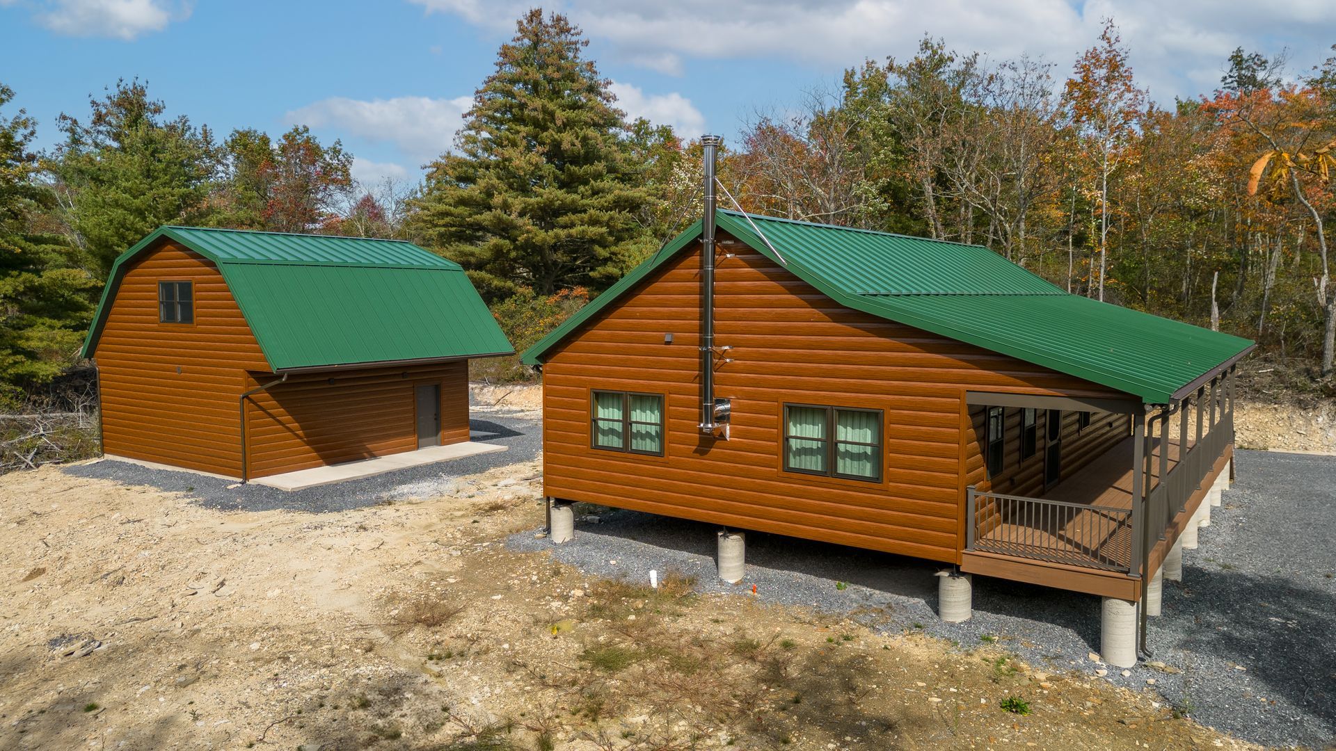 Hunting cabin builder in Pennsylvania 