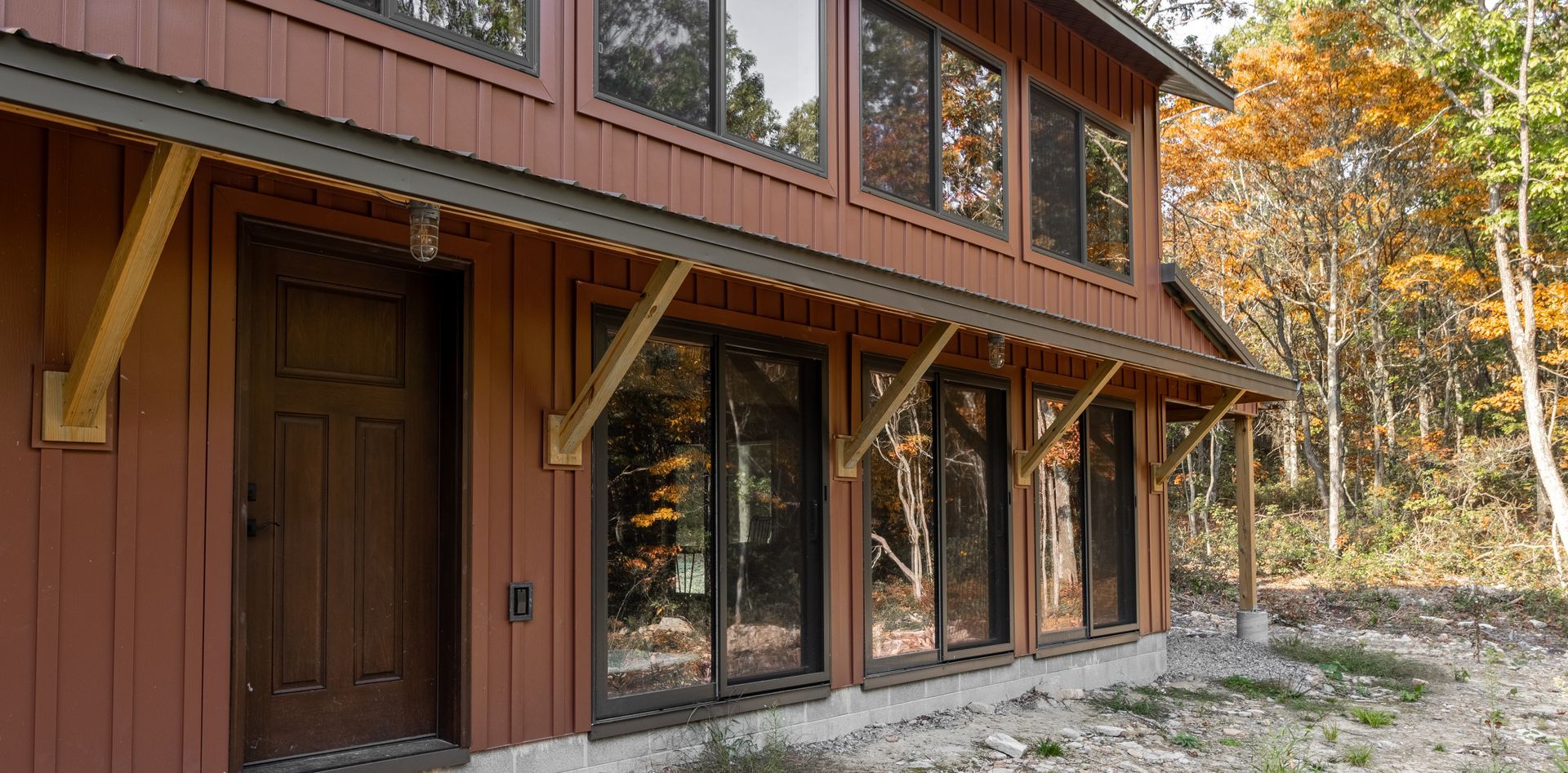Two story cabin builder bellefonte