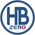 Logo HB Zero in blu e rosso all'interno di un cerchio blu su sfondo bianco.